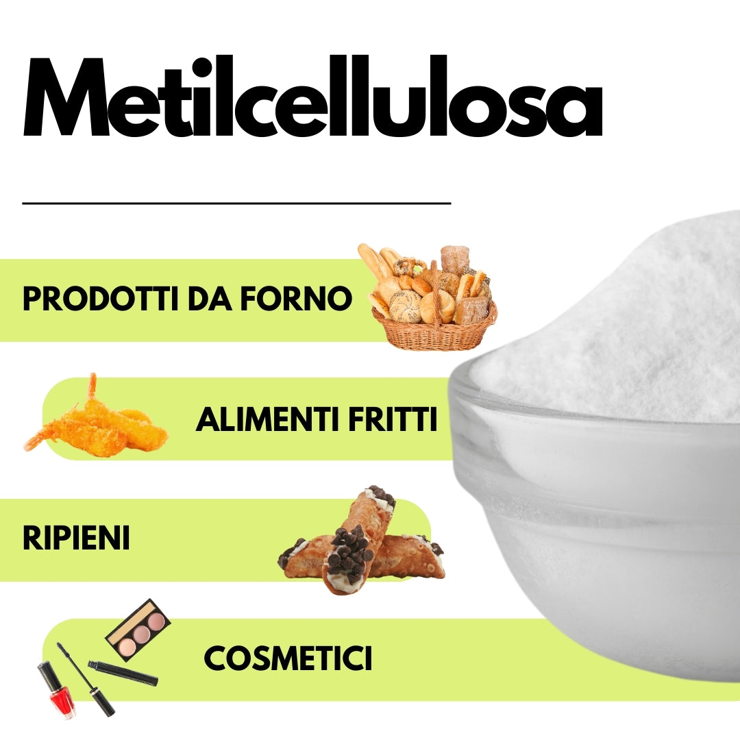 SaporePuro Food Grade Methylcellulose - Thickener and Gelling Agent - SaporePuro