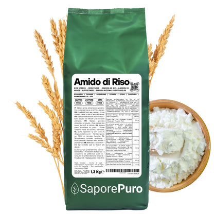 Rice Starch - Native Starch 100% Origin Italy