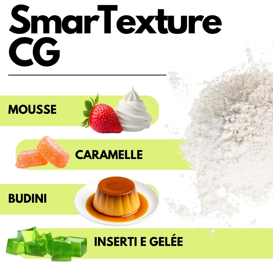 SmarTexture CG - Miscela di gelatina ad azione istantanea e strutturante di fibre - Attivazione a freddo