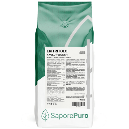 Erythritol Icing 100mesh - 1kg - Sweetener 0kcal - SaporePuro