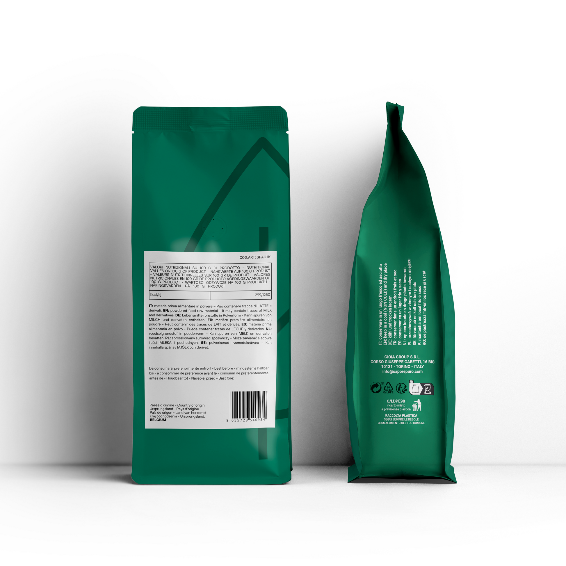 Citric Acid- 1kg - Cockatail, Wine, Cleaning, Oenology - Made in EU - SaporePuro