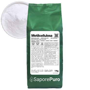SaporePuro Food Grade Methylcellulose - Thickener and Gelling Agent - SaporePuro