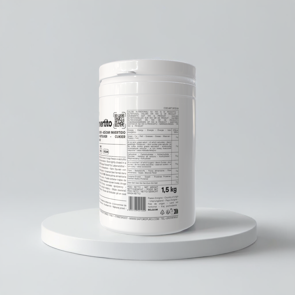 Inverted Sugar - Natural Sweetener for Confectionery and Ice Cream - SaporePuro