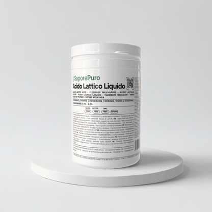 Acido Lattico Liquido Alimentare | SaporePuro - SaporePuro