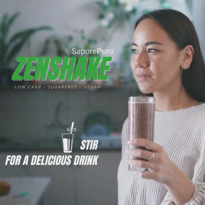 ZenShake the Vegan and Keto Yogurt or Shake Mix - 250gr ( 5 servings of 50gr)