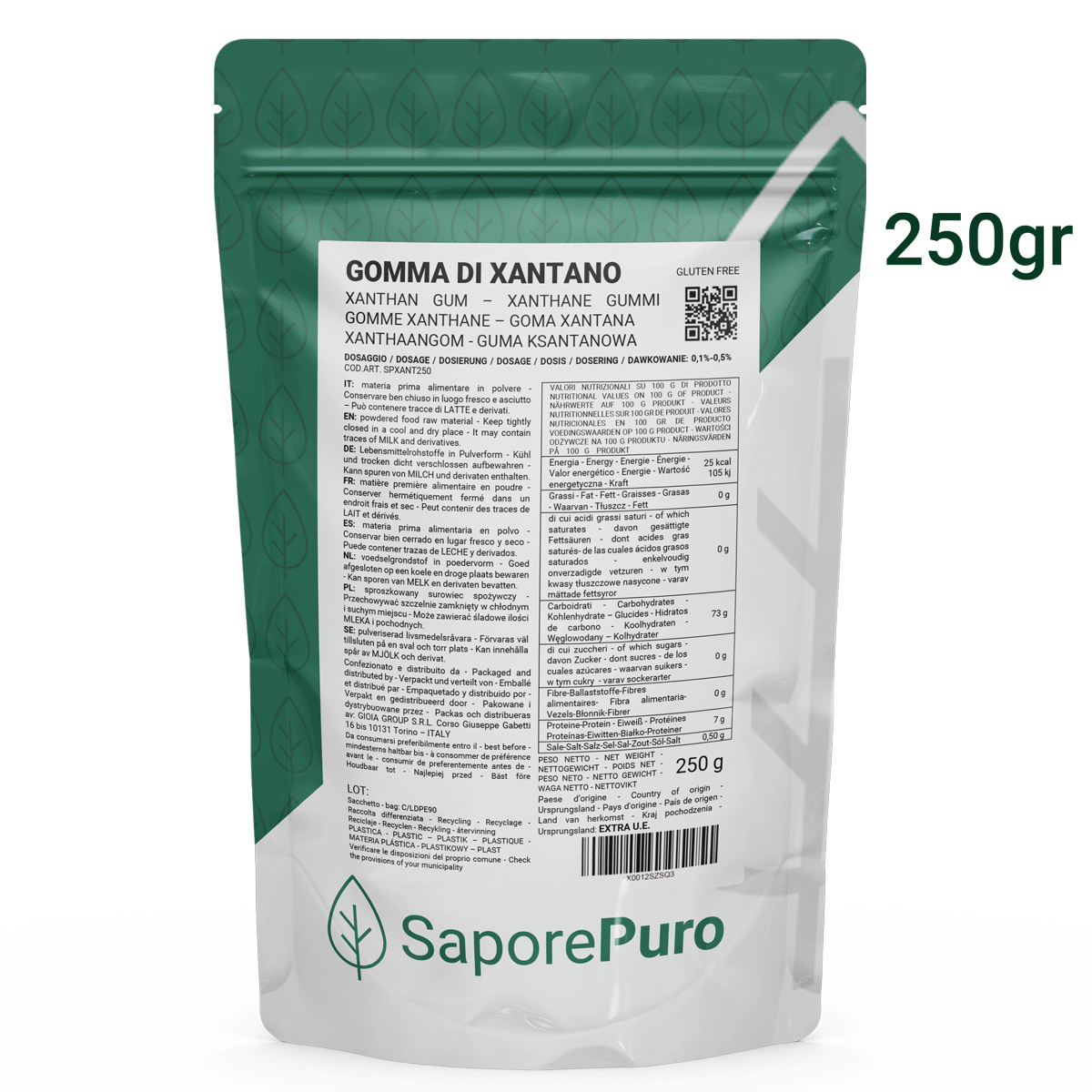 Xanthan Gum (E415) - 250gr - SaporePuro