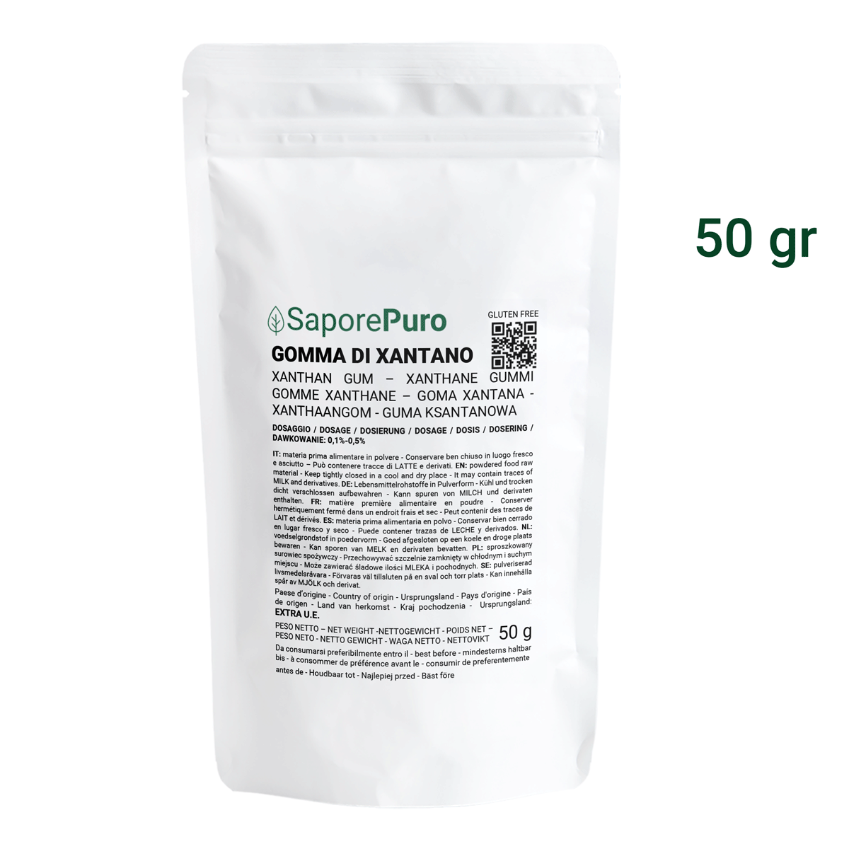 Xanthan Gum - 50gr - SaporePuro