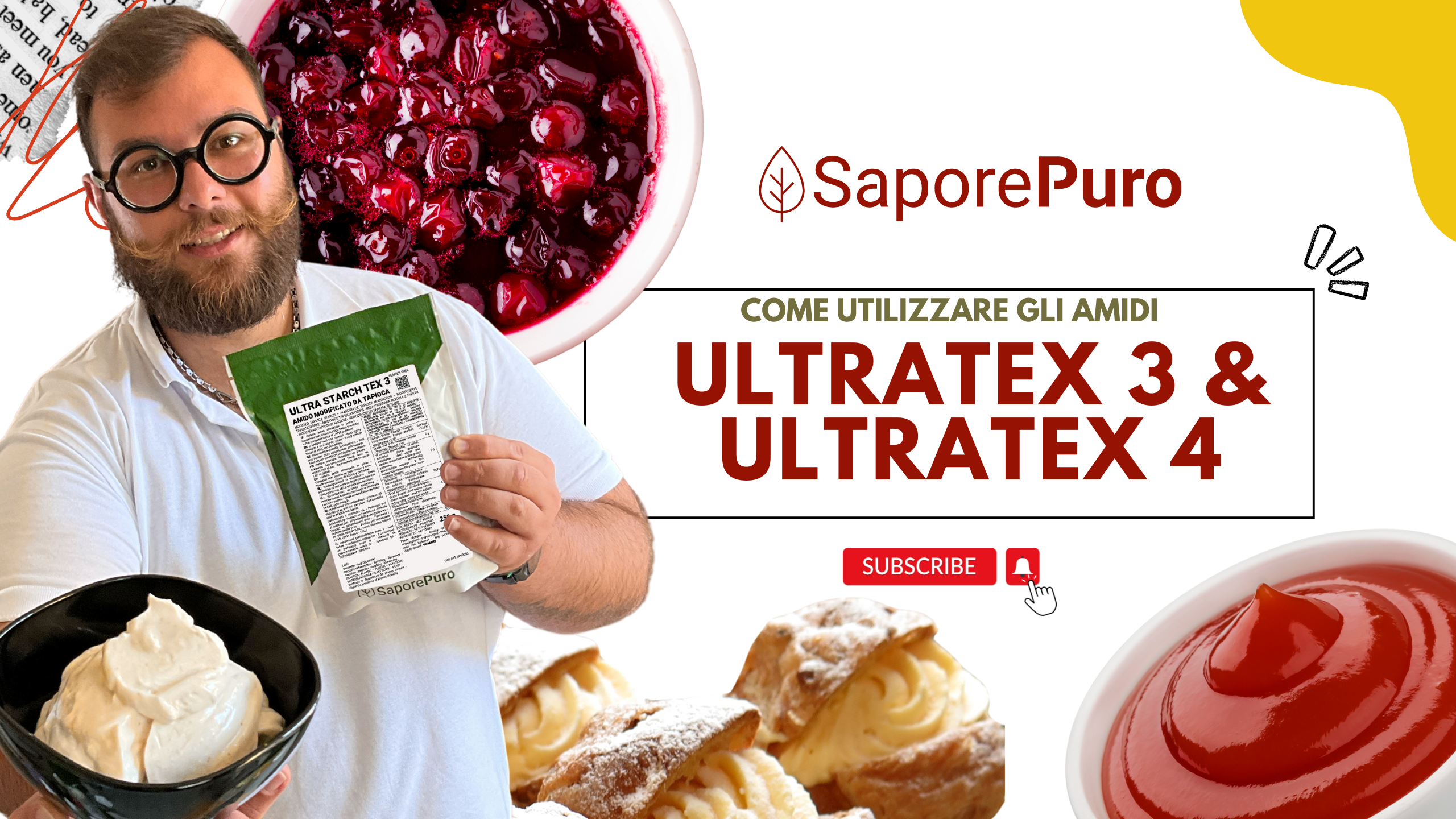 Salsas, coulis y aderezos con Ultratex 3 y Ultratex 4 para espesar sin cocer