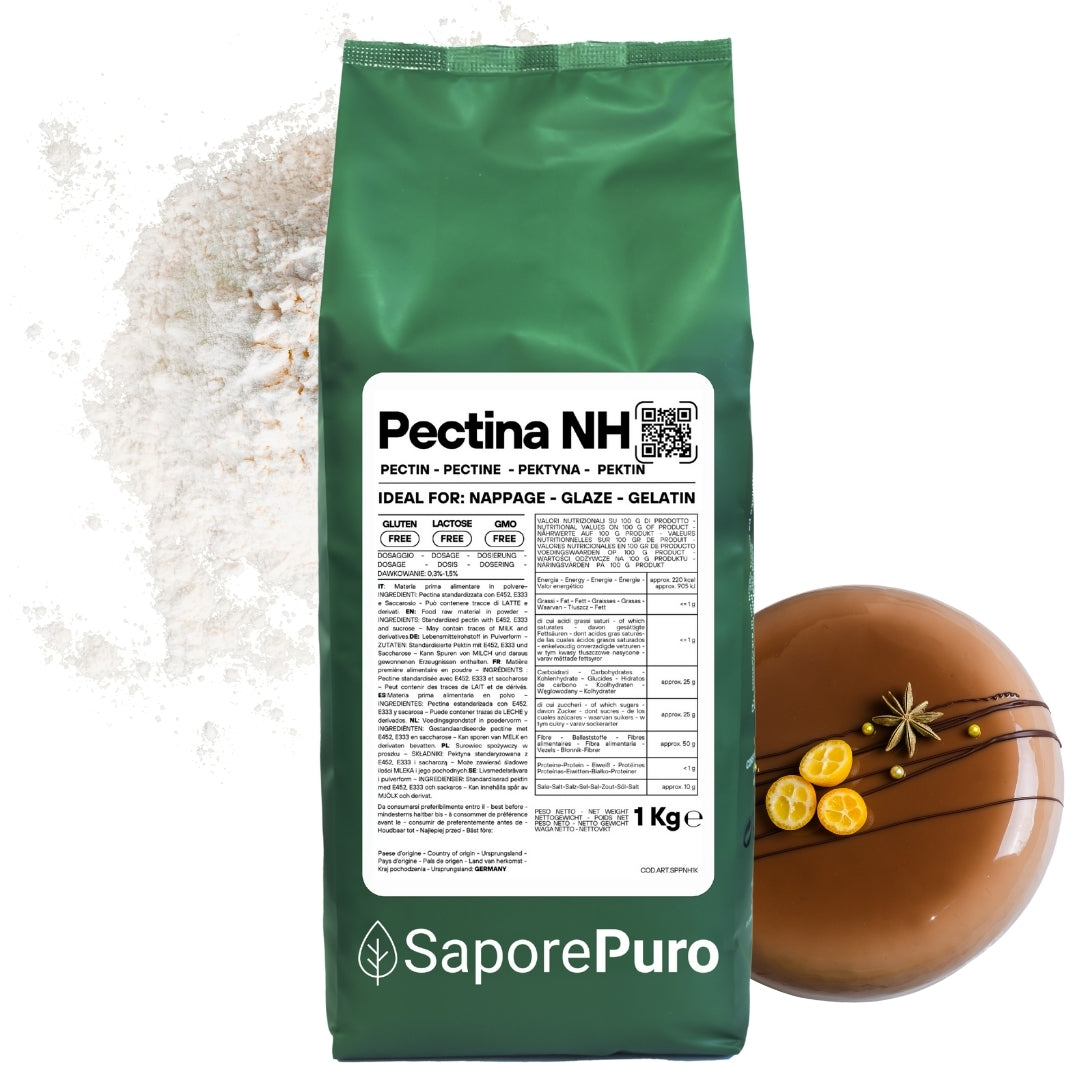 Pectina NH SaporePuro - ideal para nappage, gelatinas y glaseados