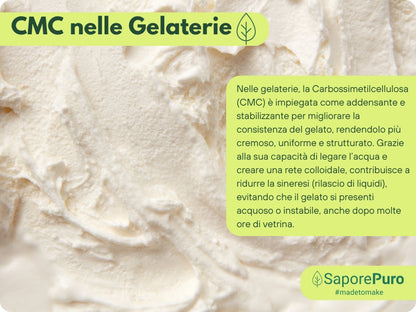 Carbossimetilcellulosa - CMC - E466