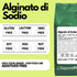 Alginato sódico (E401) - Gelificante natural - Esferificación molecular