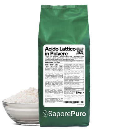 Acido Lattico in Polvere - 1kg