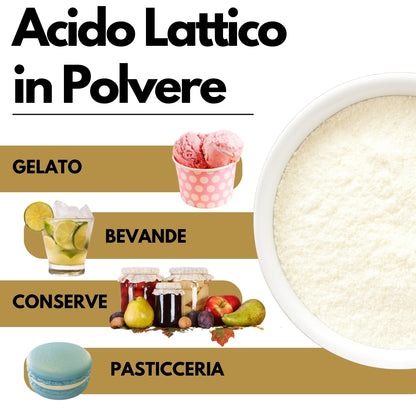 Acido Lattico in Polvere - 1kg