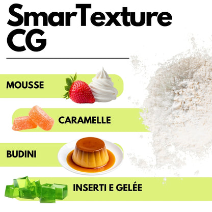 SmarTexture CG - Miscela di gelatina ad azione istantanea e strutturante di fibre - Attivazione a freddo