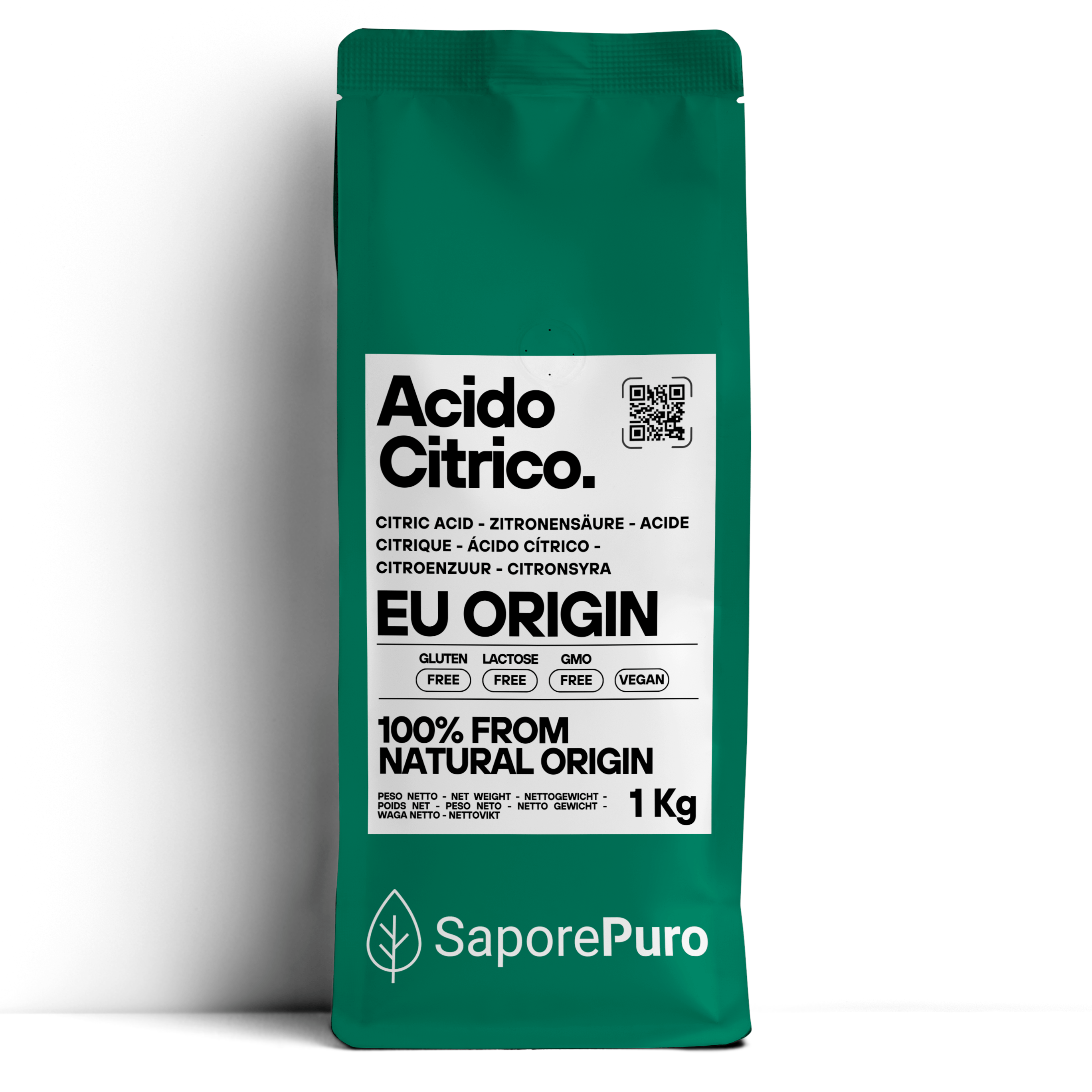 Ácido cítrico - SaporePuro - Made in Eu