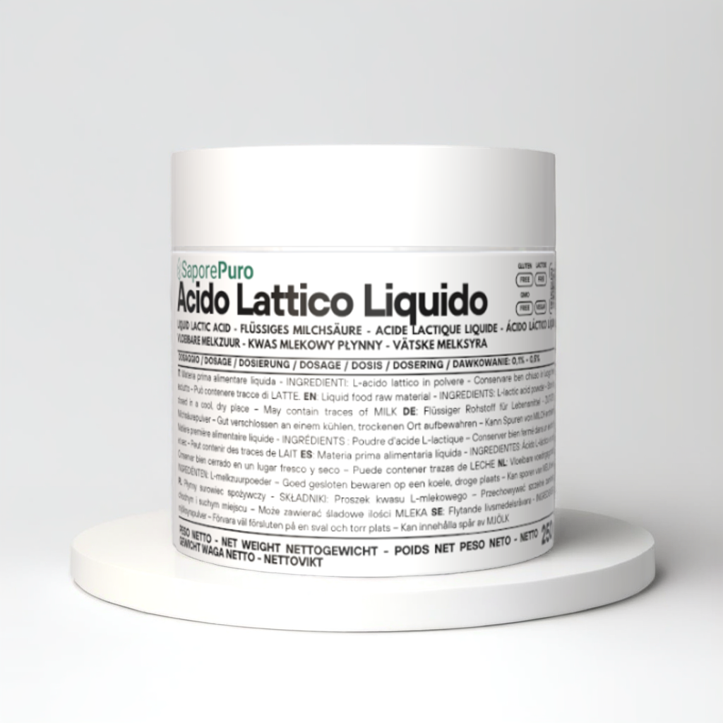Acido Lattico Liquido Alimentare | SaporePuro - SaporePuro