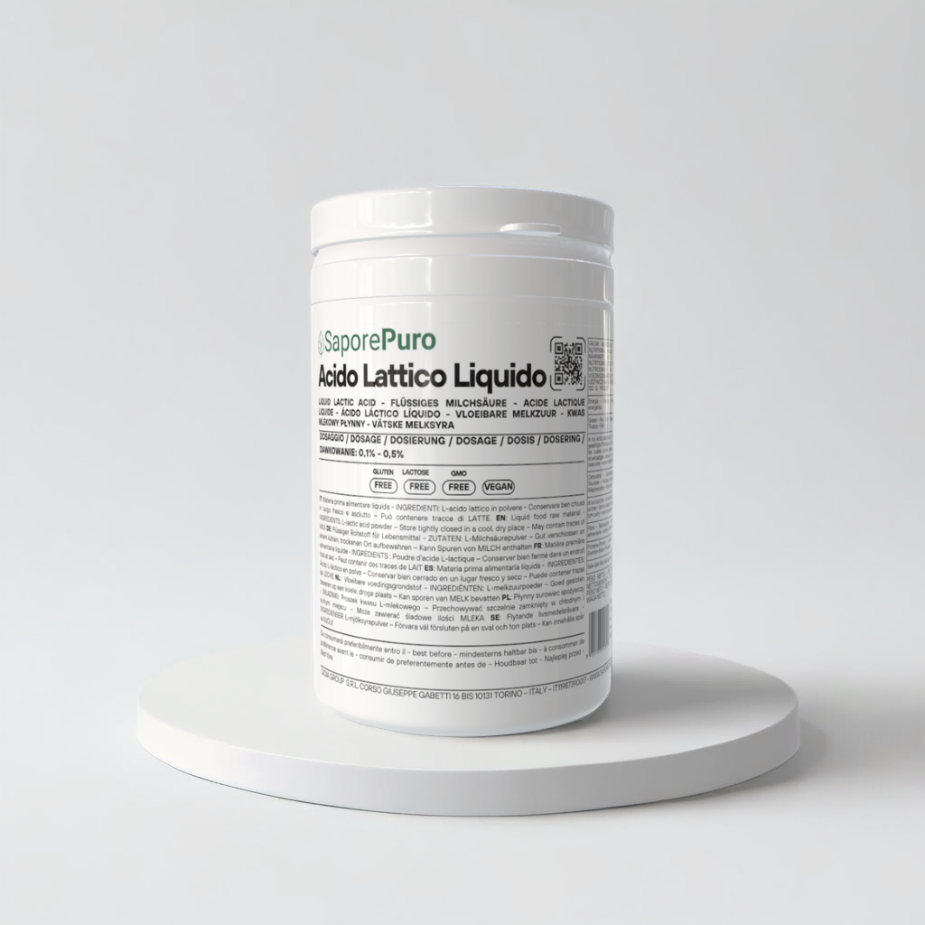 Acido Lattico Liquido Alimentare | SaporePuro - SaporePuro