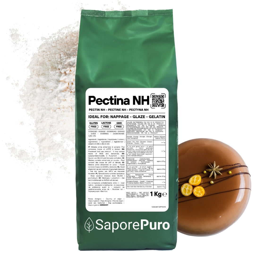 Pectine NH SaporePuro - idéale pour le nappage, les gelées et le glaçage - SaporePuro