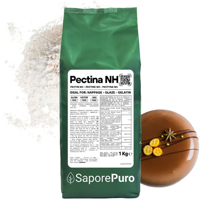 Pectine NH SaporePuro - idéale pour le nappage, les gelées et le glaçage - SaporePuro