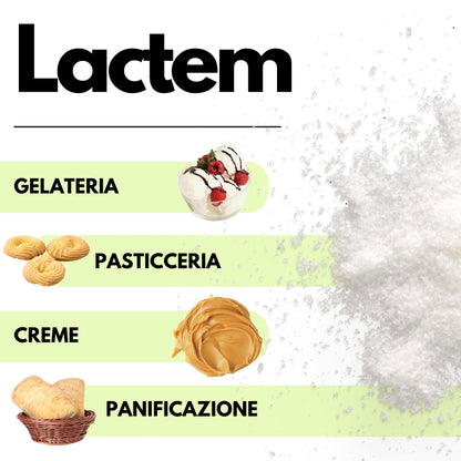 E472b Lactem (Latticem) – Emulsionante Professionale per Gelato e Panificazione