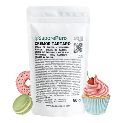 Crème de tartre - 50g - SaporePuro