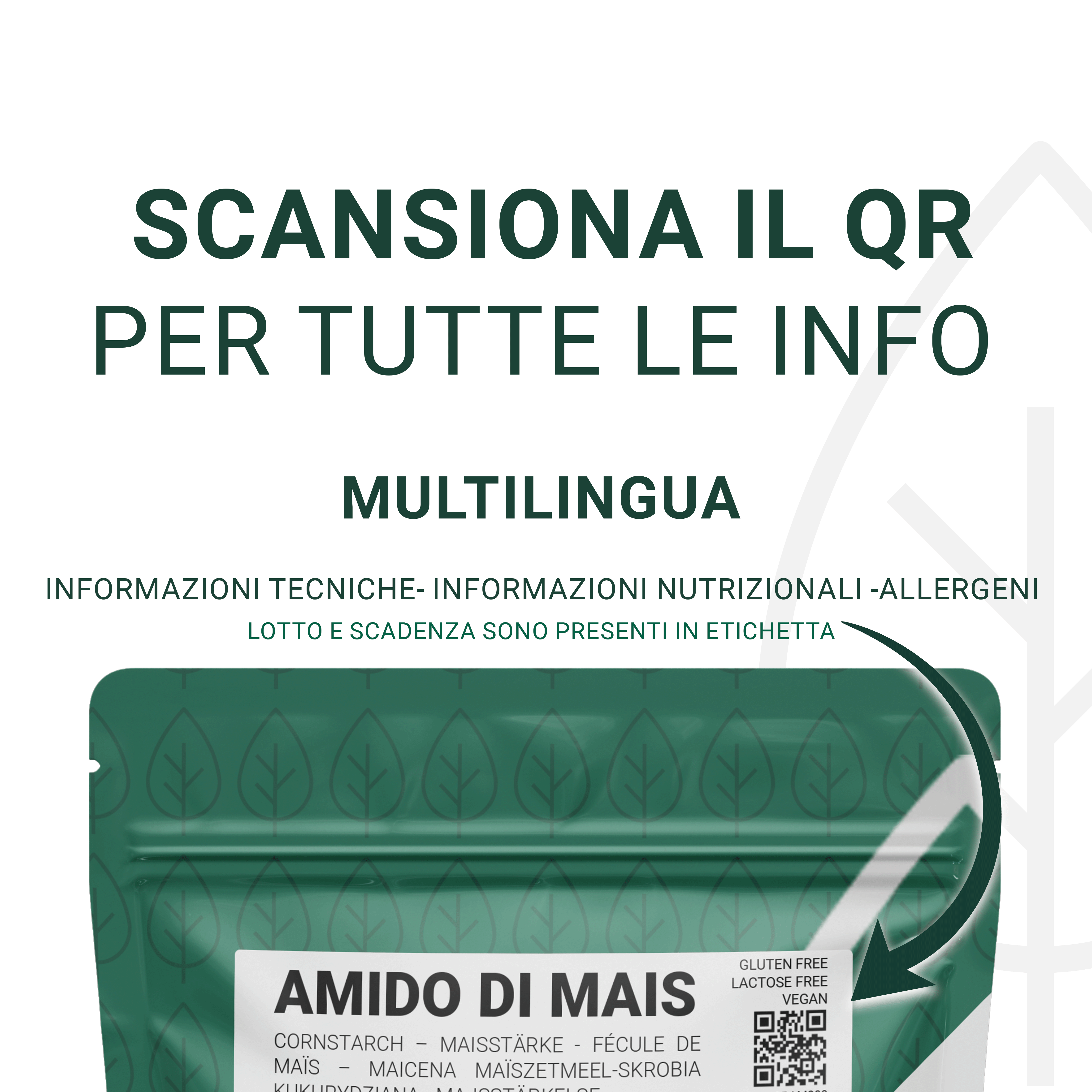 Amidon de maïs natif - 200 g - Épaississant puissant, naturel et fonctionnel - Sans gluten - TastePure