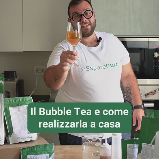 Bubble tea cuisine moléculaire flavourpure